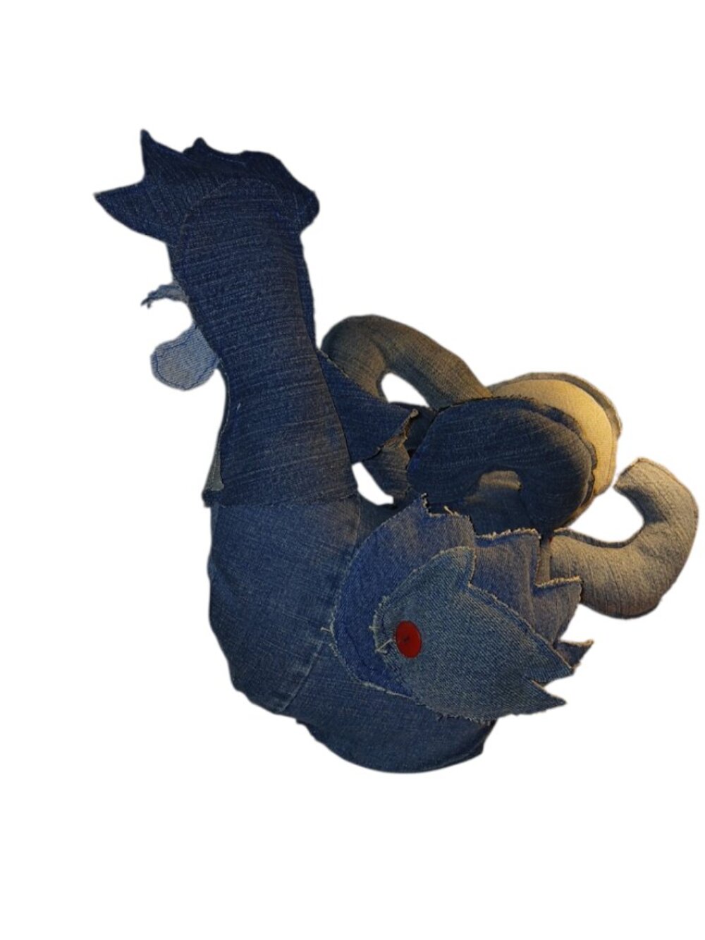 Denim rooster